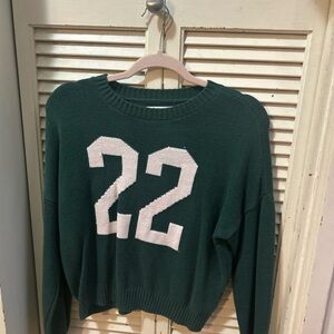 Hollister Dark Green  22 Sweater